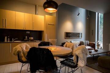Фото номера Luxury Two-Bedroom Chalet with Fireplace Виллы Borovets Chalets г. Боровец 6