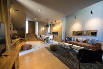 Фото номера Luxury Two-Bedroom Chalet with Fireplace Виллы Borovets Chalets г. Боровец 3