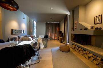 Фото номера Luxury Two-Bedroom Chalet with Fireplace Виллы Borovets Chalets г. Боровец 5