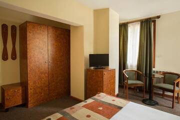 Фото номера Двухместный номер с 1 кроватью - Полупансион Отель Victoria Hotel Borovets - Half Board г. Боровец 10