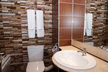 Фото номера Двухместный номер с 2 отдельными кроватями Отель Iglika Palace Hotel &amp; Villas г. Боровец 9